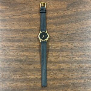 Black and Gold Watch